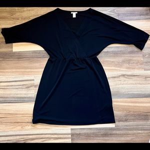 H&M faux wrap dress size medium